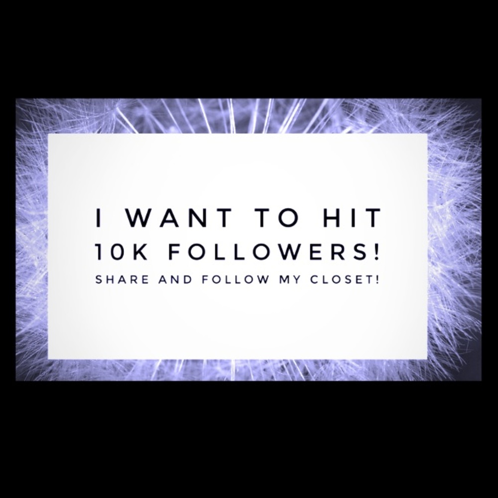 ⭐️⭐️HELP ME REACH 10K FOLLOWERS⭐️⭐️